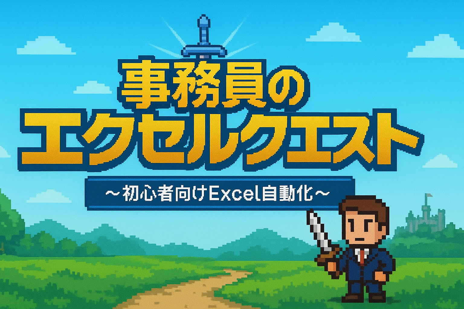 事務員のエクセルクエスト〜初心者向けExcel自動化〜